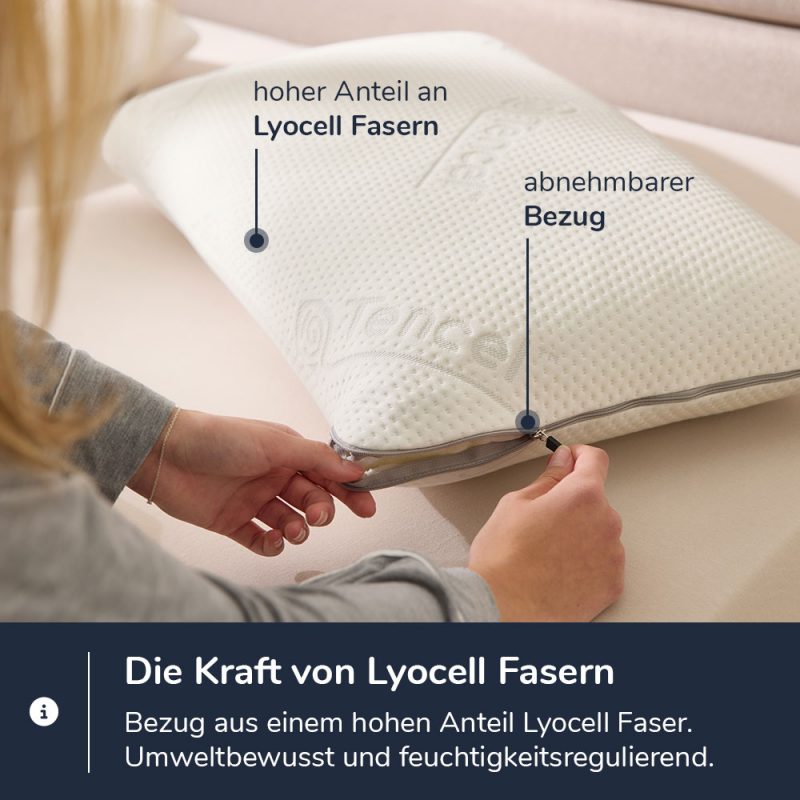 airfect Light Kissen inkl. Lyocell Bezug – Bild 2