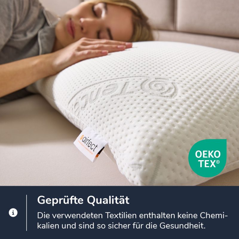 airfect Light Kissen inkl. Lyocell Bezug – Bild 5