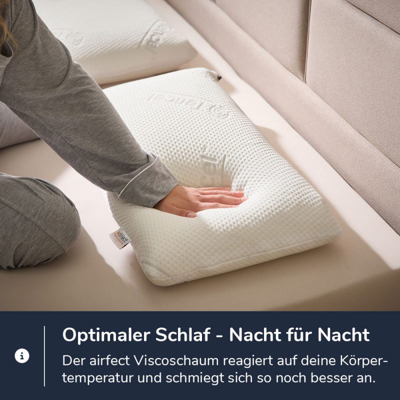 airfect Light Kissen inkl. Lyocell Bezug – Bild 3
