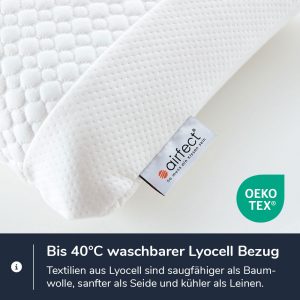 airfect Original Kissen inkl. Lyocell Bezug – Bild 3