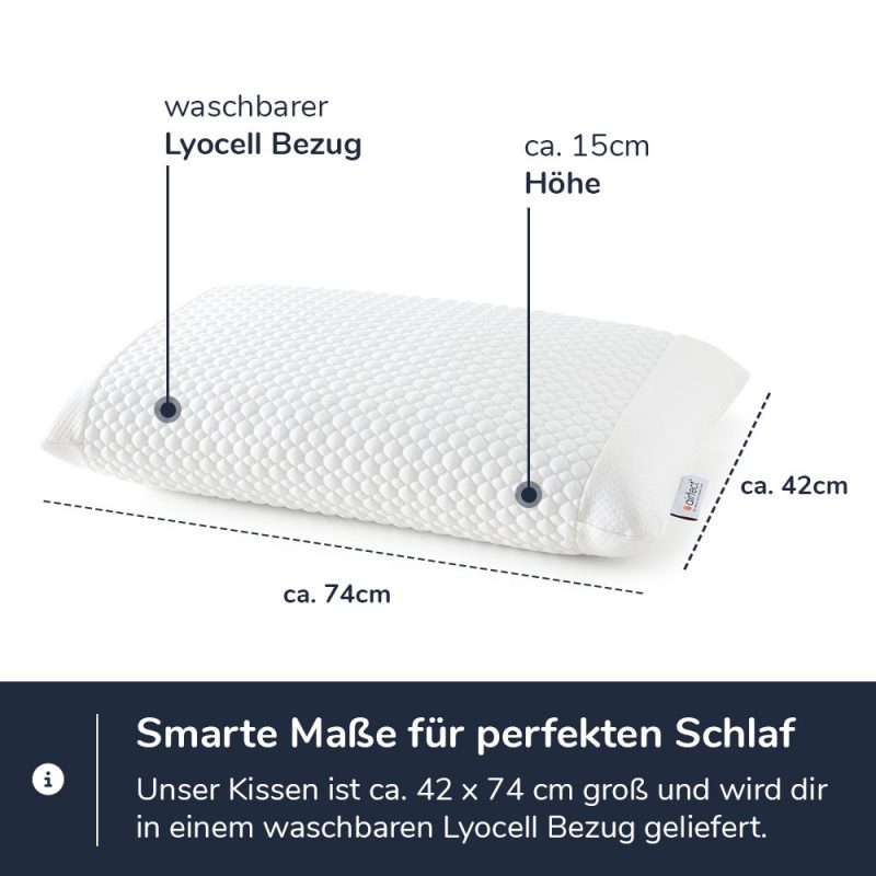 airfect Original Kissen inkl. Lyocell Bezug – Bild 5