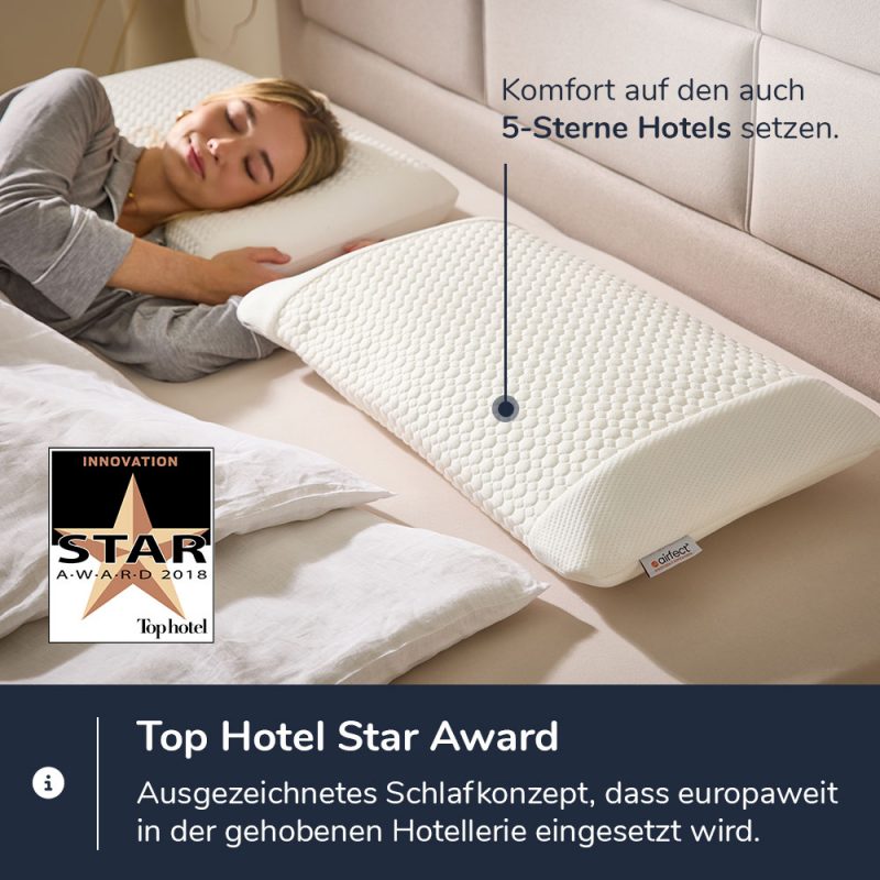 airfect Select Kissen inkl. Lyocell Bezug – Bild 5