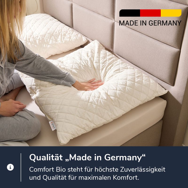 airfect Comfort Bio Kissen inkl. kbA Bezug – Bild 5