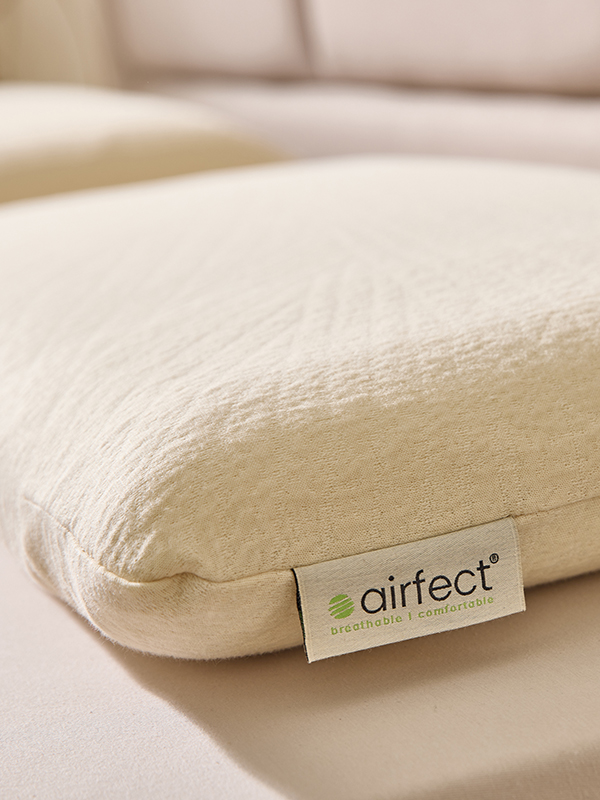 Bio Kissen mit airfect Label