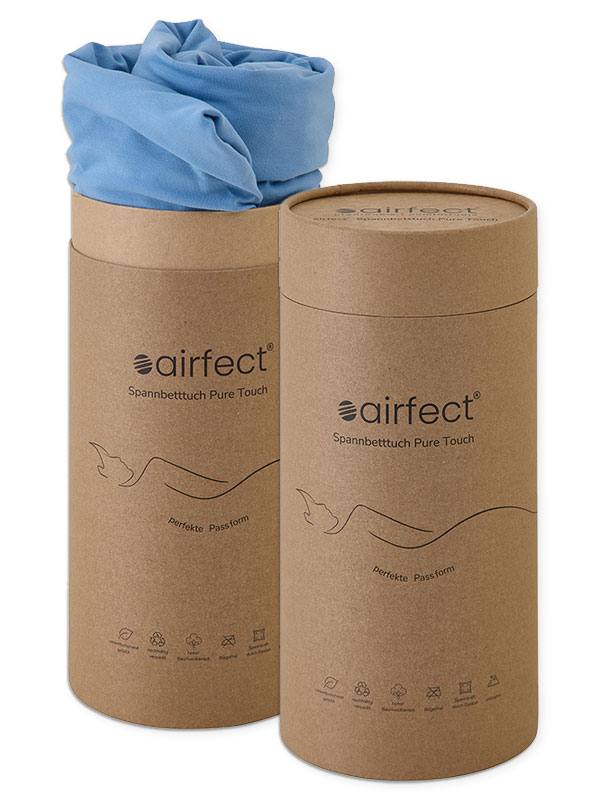 Füße unter Comfort Decke von airfect